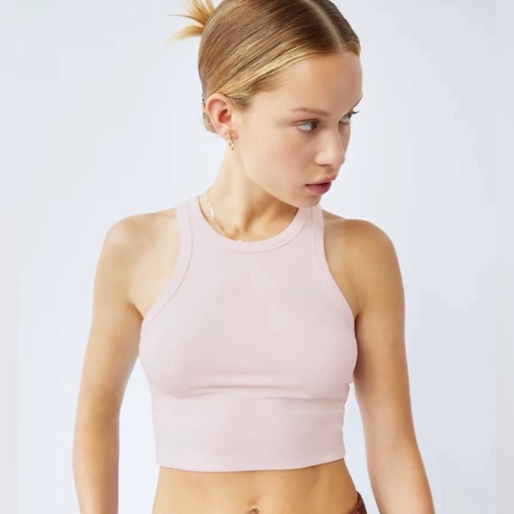 NWT Aritzia Sunday Best Honor Tank Rose Cloud Pink - S